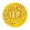 100% Satisfaction Guaranteed